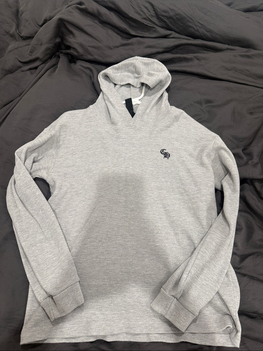 Chrome hearts long sleeve with hoodie size Large